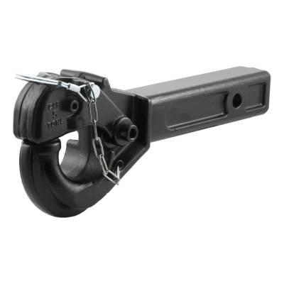 CURT - CURT Mfg 48005  Receiver Mount Pintle Hook - 2 IN receiver mount pintle hook