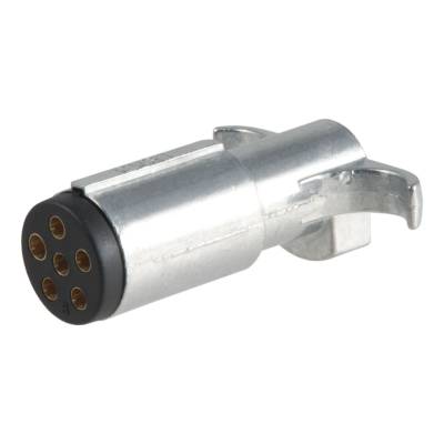 CURT - CURT Mfg 58080  6-Way Round Connector - Trailer End
