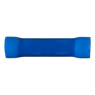 CURT - CURT Mfg 59422  Butt Connector - Blue, Vinyl Insulated Butt Connectors