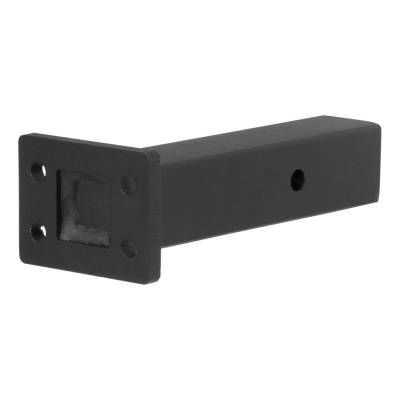 CURT - CURT Mfg 48340  Adjustable Pintle Mount - Pintle mount, 1 position