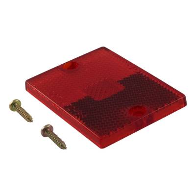 CURT - CURT Mfg 53515  Combination Light - Red side replacement lens