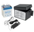 Bargman Breakaway System for 1 to 3 Axle Trailers w/Electric Brakes, Includes Battery Box, 5 Amp Battery and Breakaway Switch