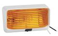 Bargman Porch Light #78 Amber w/Ash White #5 Base & Switch
