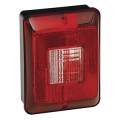 Bargman Taillight #86 Single Vertical Backup w/Black Base