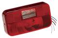 Bargman Taillight Surface Mount #92 Red with Backup with Black Base