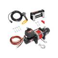BULLDOG DC Electric Heavy Duty Winch DC6000, 6000 lbs., w/Rope