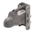 BULLDOG Adjustable Coupler, Cast Head, w/Hardware, 3 Position Channel, 14,000 lbs.
