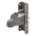 BULLDOG Adjustable Coupler, Cast Head, w/Hardware, 5 Position Channel, 14,000 lbs.
