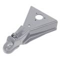 BULLDOG Coupler, A-Frame Wedge-Latch, 15,000 lbs., Round Jack Hole