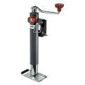 BULLDOG Weld-On Jack, Topwind, 10" Travel, Weld-On “L” Bend Swivel Bracket, 2,000 lbs. Lift Capacity (Includes Base)