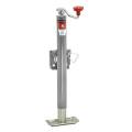 BULLDOG Weld-On Jack, Topwind, 15" Travel, Weld-On “L” Bend Swivel Bracket, 5,000 lbs. Lift Capacity (Includes Base)