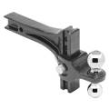 Draw-Tite Adjustable Dual Ball Mount System, 2" Sq. Shank, 2" Ball 10,000 lbs. (GTW), 2-5/16" Ball 14,000 lbs. (GTW)