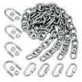 Draw-Tite Heavy-Duty Safety Chain Kit for DT #2480, HH #40601, RS #74950, TR #63180 Tow Bar, 30" w/Quick Links, Rating 5,000 lbs. (Qty. 4)