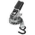 Draw-Tite RATCHET 1"X10' W HOOKS SILVER