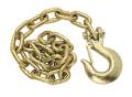 Fulton Safety Chain, Grade 70, 1/2" x 42" w/ 1/2" Clevis Hook