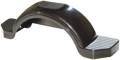 Fulton Plastic Fender, 14" Tire Size, Black W/Step Pads