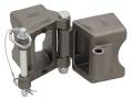 Fulton Fold-Away™ Weld-On Hinge Kit, 3" x 5" Trailer Beam, Raw Finish, Rating 9,000 lbs.