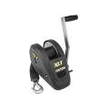 Fulton Winch, 1800 lbs., Single-Speed w/20' Strap, Black Cover