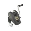 Fulton Winch, 1500 lbs., Single-Speed w/20' Strap, Black Cover