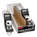 Hidden Hitch Towing Starter Kit, w/Quick-Loading 2" Sq. Ball Mount, 7,500 lbs. GTW, 1" Ball Hole, 9" Length, 2-3/4" Rise, 4" Drop & 2-5/16" Chrome Hitch Ball w/Pin & Clip (2-Pack)