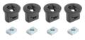 Reese Elite™ Series Rail Kit Accessory, Plastic Bedliner Puck Adapter Kit (Includes: (4) Pucks & (4) Spacers)