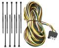 Tow Ready 4-Flat Trailer End Connector, Dual Taillight Wires, 25' Long