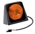 Wesbar Ag Light, Single w/Amber/Amber, Includes Molded Tri-Plug