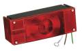 Wesbar Taillight 8-Function, Waterproof Over 80" Low Profile w/Stripped Leads - Left/Roadside