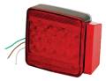 Wesbar LED Submersible Under 80" Combination Taillights, 6-Function, Right/Curbside