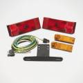 Wesbar Trailer Light Kit w/25' Harness, Waterproof Over 80" Low Profile