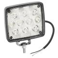 Wesbar Rectangular Auxiliary LED Work Light for Hardwiring w/Mounting Stud
