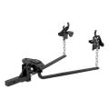 CURT Mfg 17000  Round Bar Weight Distribution Hitch - 600 LB Tongue Weight Round Spring Bars