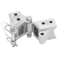Fulton Fold-Away™ Bolt-On Hinge Kit, 2" x 3" Trailer Beam, Zinc Finish, Rating 5,000 lbs.