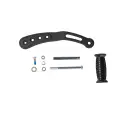 Fulton Replacement Part, Handle 6 "- 9" for F2™ Winches, Black Powder Coat