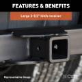 CURT - CURT 44" Universal Weld-On Hitch Center Section, 2-1/2" Receiver (No Side Plates) - Image 4