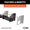 CURT - CURT Universal Weld-On Trailer Hitch, 2-1/2" Receiver (Up to 62" Frames, 9" Drop) - Image 4