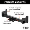 CURT - CURT Universal Weld-On Trailer Hitch, 2" Receiver (Up to 44" Frames, 9" Drop) - Image 3