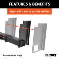 CURT - CURT Universal Weld-On Trailer Hitch, 2" Receiver (Up to 44" Frames, 18" Drop) - Image 4