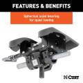CURT - CURT Q20 5th Wheel Hitch, Select Ram 2500, 3500, 8' Bed Puck System - Image 6