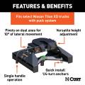 CURT - CURT E16 5th Wheel Hitch, Select Nissan Titan XD, 8' Bed Puck System - Image 3