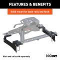 CURT - CURT Custom 5th Wheel Brackets, Select Chevrolet Silverado, GMC Sierra 2500, 3500 HD - Image 3