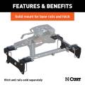 CURT - CURT Custom 5th Wheel Brackets, Select Silverado, Sierra 1500 (Except 5.5' Bed) - Image 3