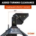 CURT - CURT CrossWing 20K Single-Point 5th Wheel Hitch for 2-5/16" Gooseneck - Image 8