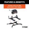 CURT - CURT Q20 Sliding 5th Wheel Hitch, 20K, Select Ram 2500, 3500, 6.5' Bed Puck System - Image 4