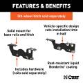 CURT - CURT Custom 5th Wheel Brackets, Select Ford F-150 - Image 2