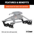 CURT - CURT Custom 5th Wheel Brackets, Select Ford F-150 - Image 3