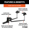 CURT - CURT Round Bar Weight Distribution Hitch with Integrated Lubrication (6-8K) - Image 3