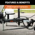 CURT - CURT Round Bar Weight Distribution Hitch with Integrated Lubrication (8-10K) - Image 6