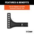CURT - CURT Weight Distribution Shank (2-1/2" Shank, 2" Drop, 6" Rise) - Image 4