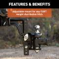 CURT - CURT Weight Distribution Shank (2-1/2" Shank, 8" Drop) - Image 4